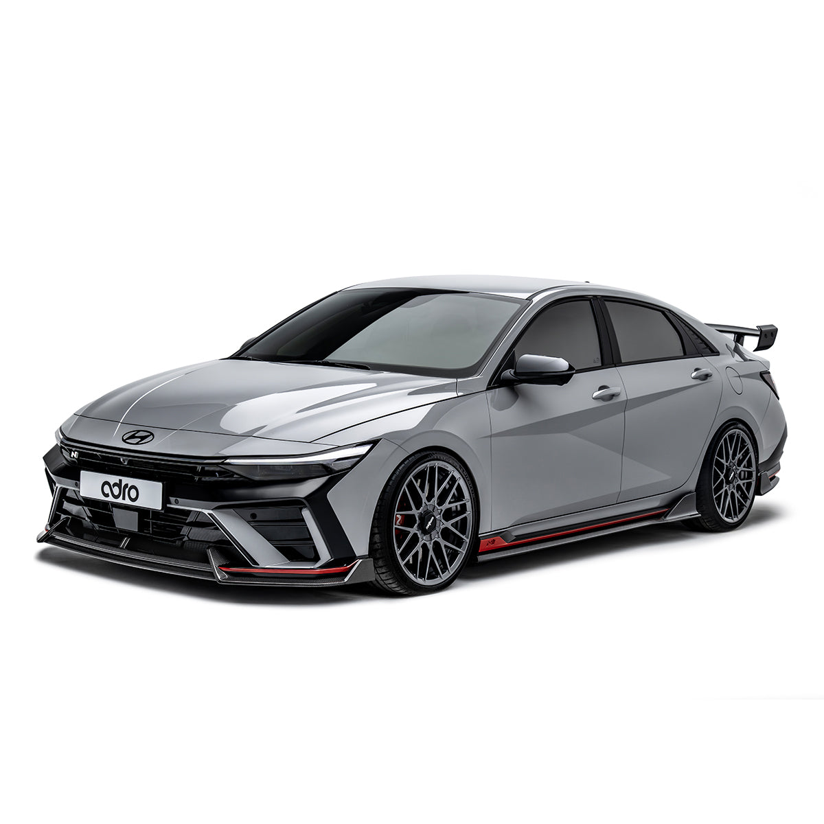 Adro Hyundai Elantra N Facelift Front Lip Carbon Fiber