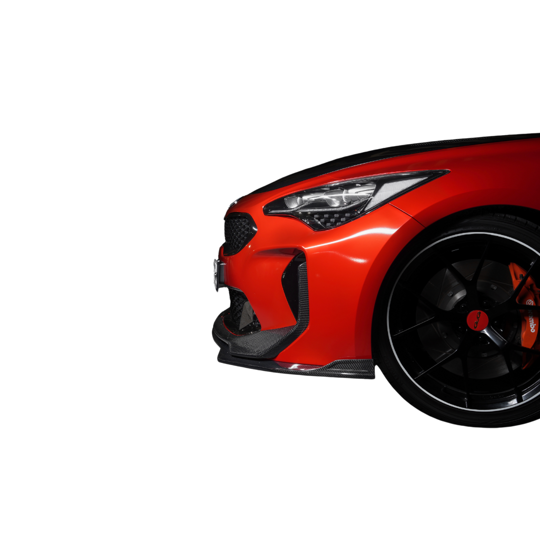 Adro Kia Stinger Carbon Fiber Front Lip V2