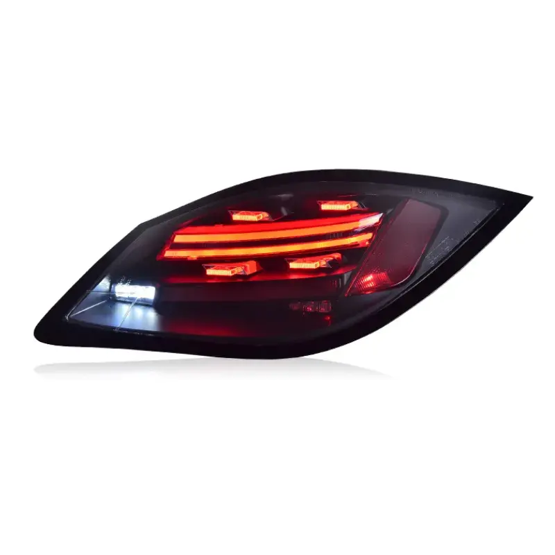 718 Style Smoked LED Taillights for 987.2 Porsche Boxster & Cayman (2009 - 2012)