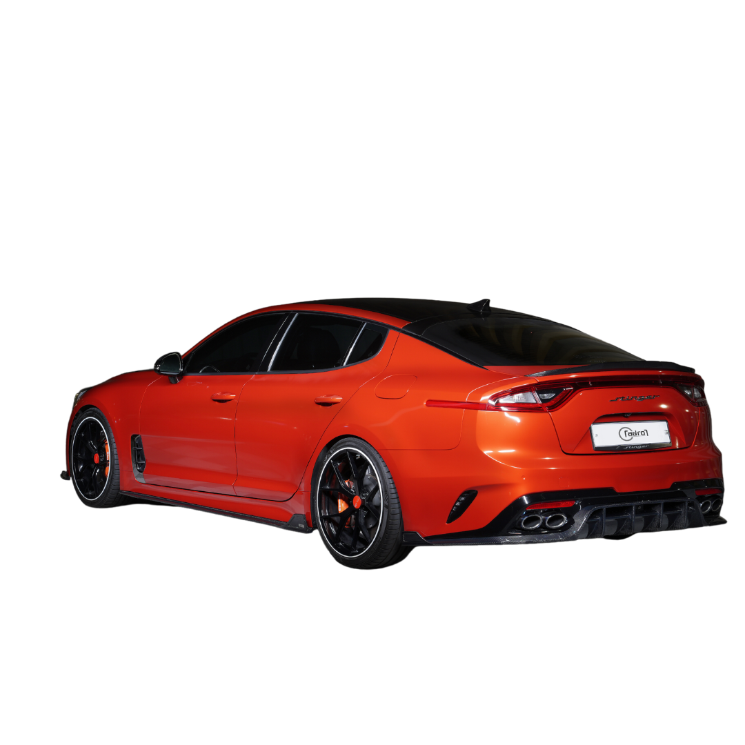 Adro Kia Stinger Carbon Fiber Trunk Spoiler V2