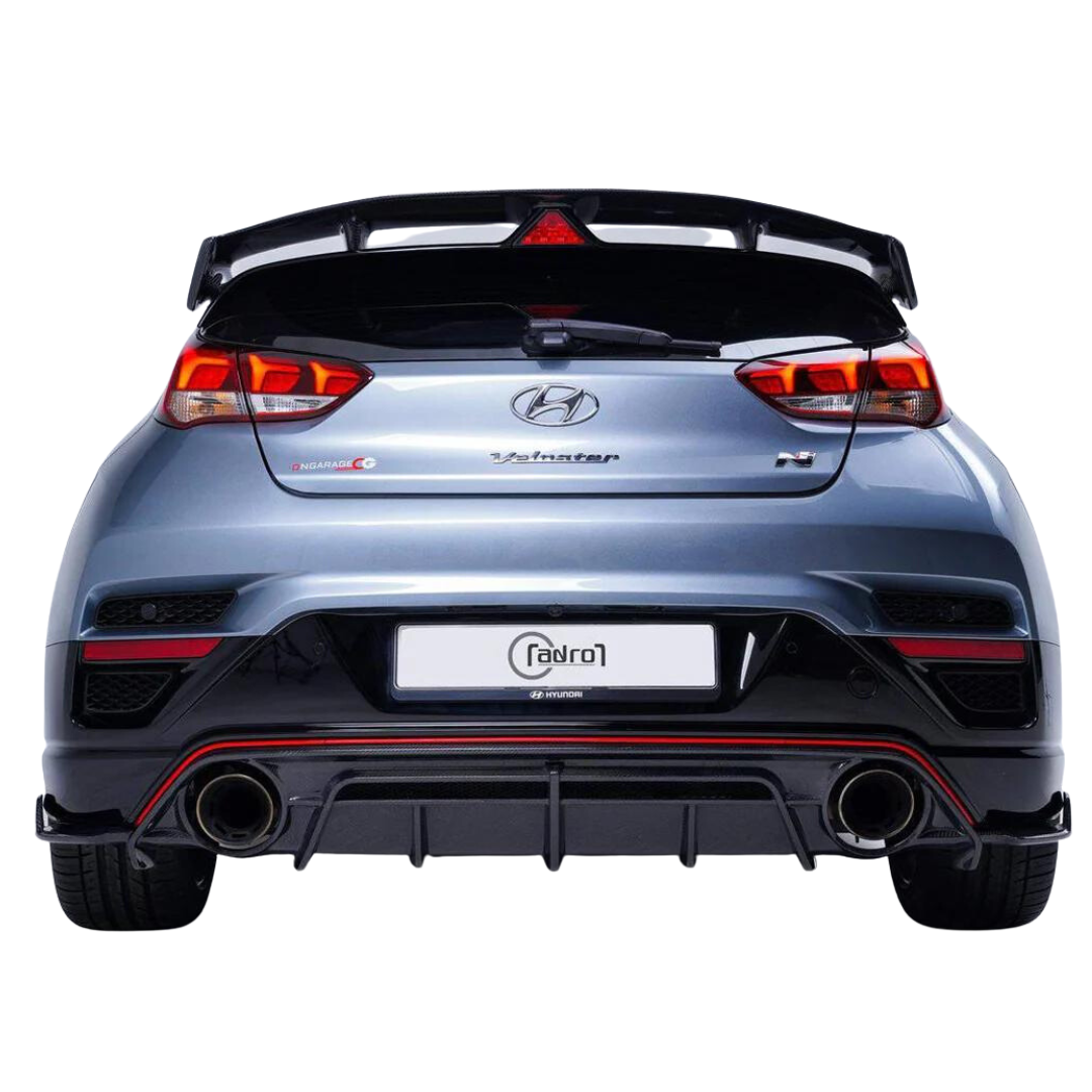 Adro Hyundai Veloster N Carbon Fiber Rear Diffuser