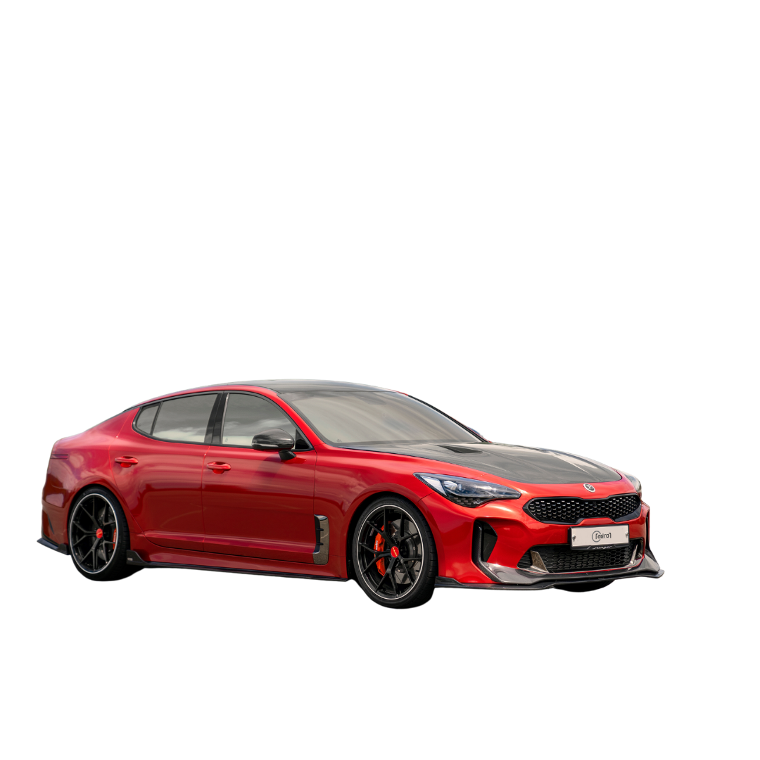 ADRO KIA STINGER CARBON FIBER FRONT LIP V2