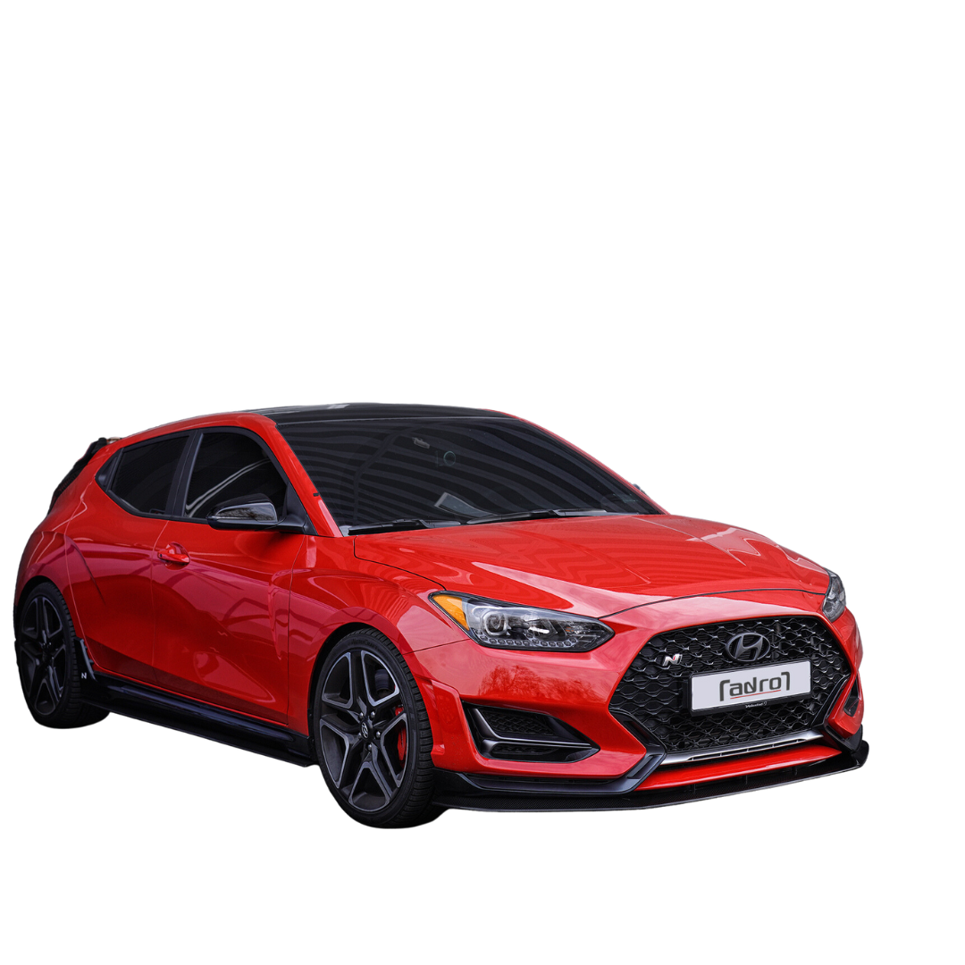 Adro Hyundai Veloster Turbo & N Carbon Fiber Front Lip VI