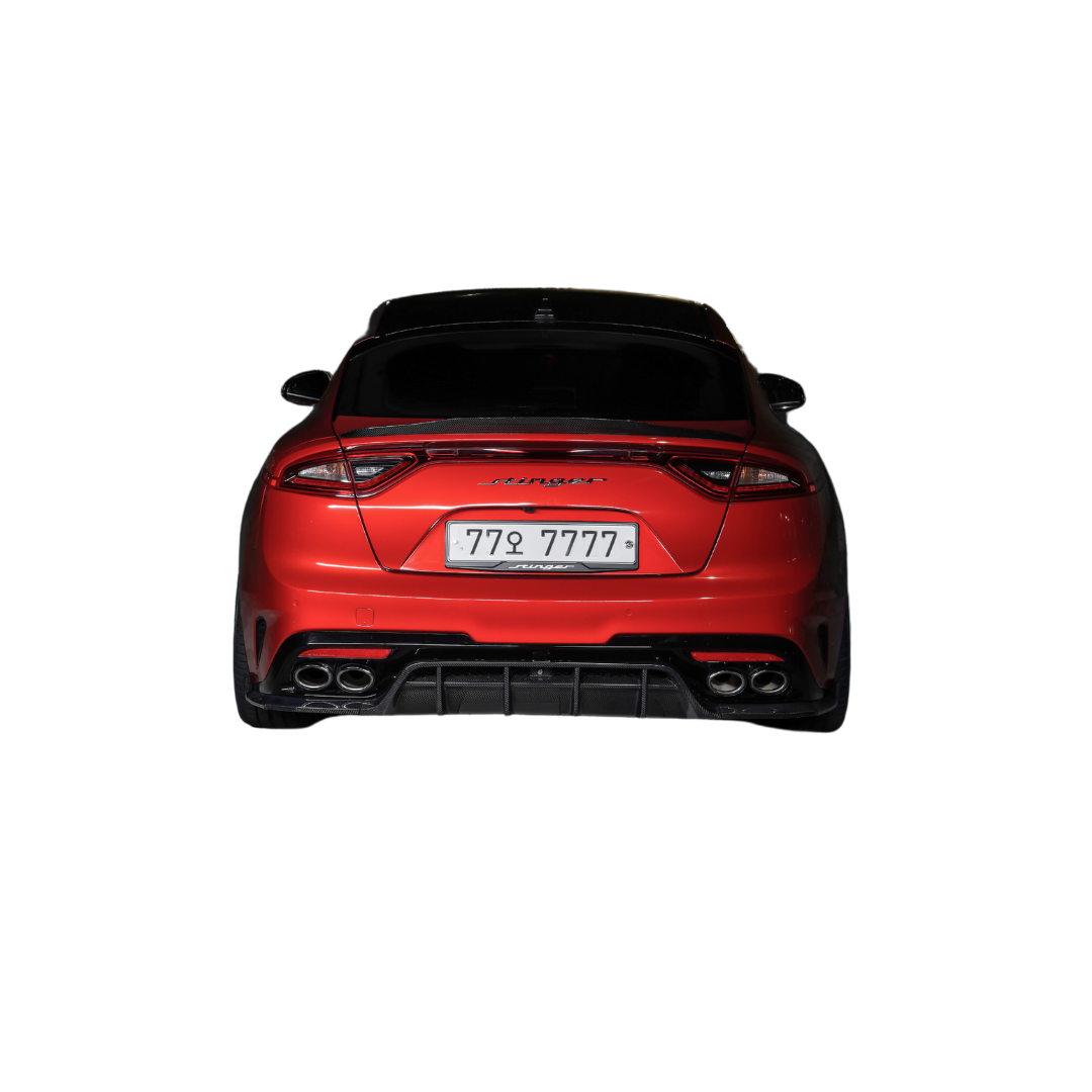 Adro Kia Stinger Carbon Fiber Diffuser V2