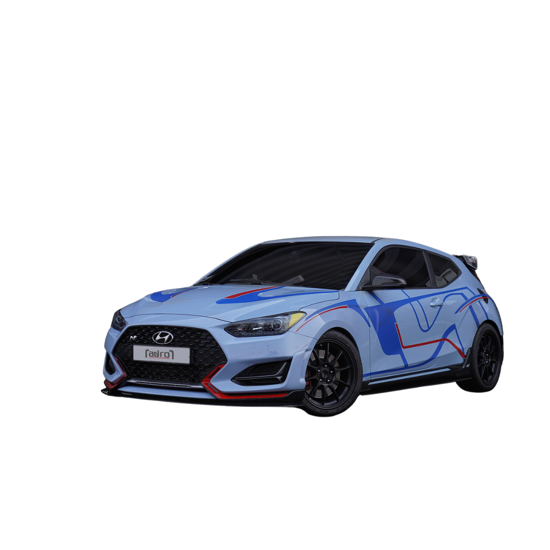 Adro Hyundai Veloster Turbo & N Carbon Fiber Front Lip VI