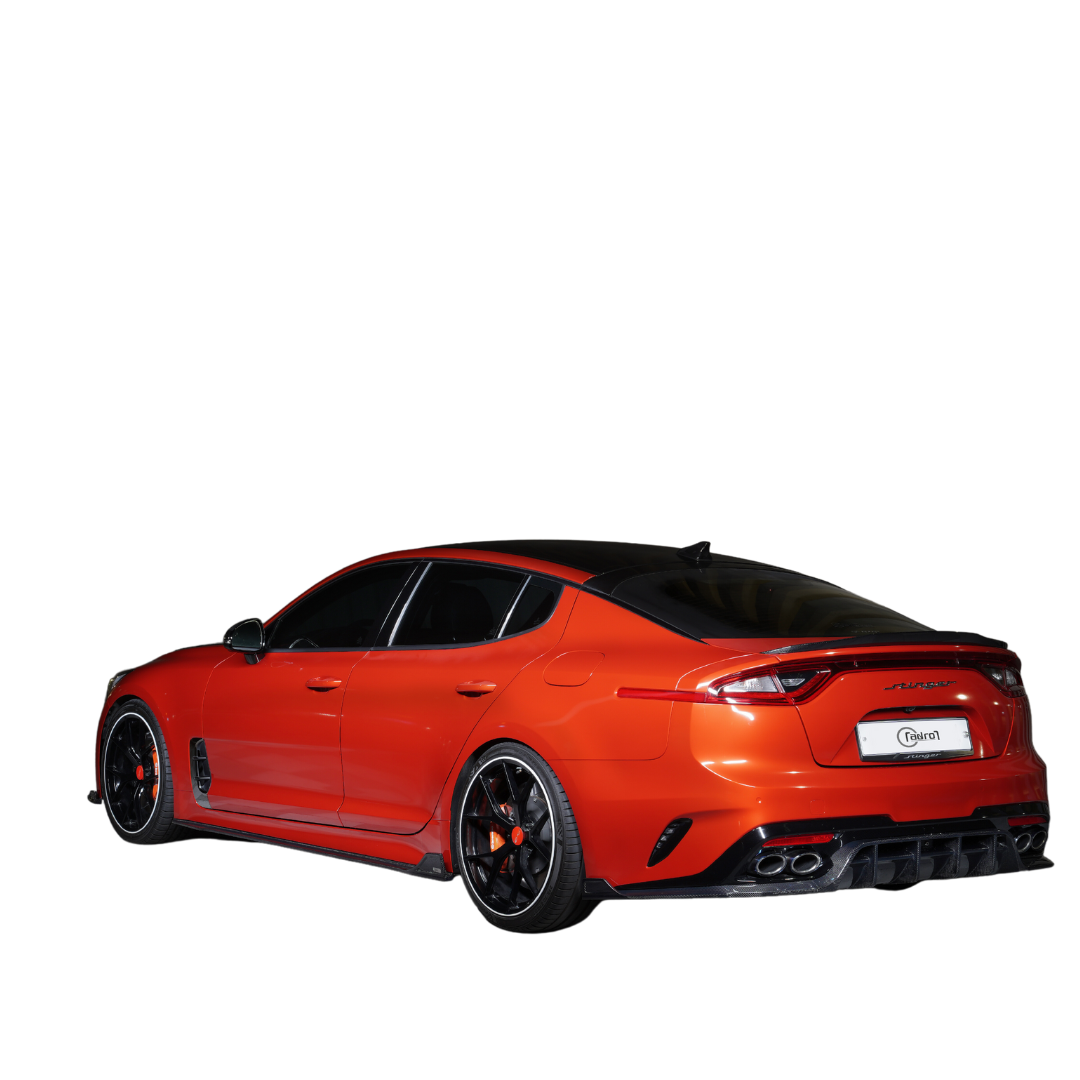 Adro Kia Stinger Carbon Fiber Side Skirts V2