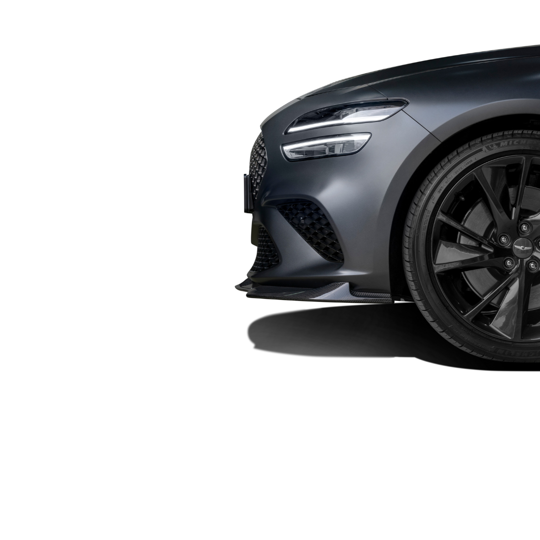 Adro Genesis 2022+ G70 Carbon Fiber Facelift Front Lip