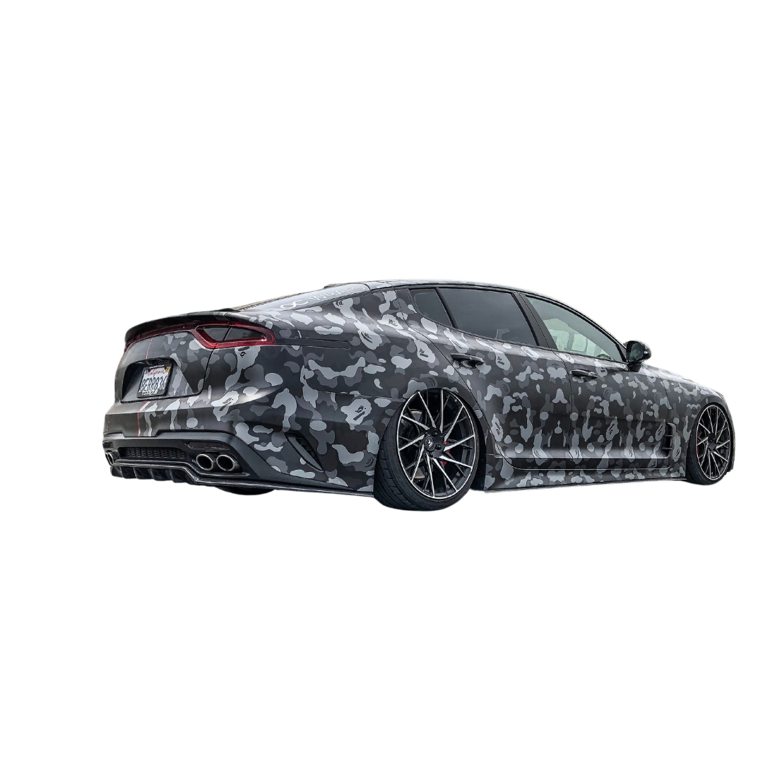 Adro Kia Stinger Carbon Fiber Trunk Spoiler V2