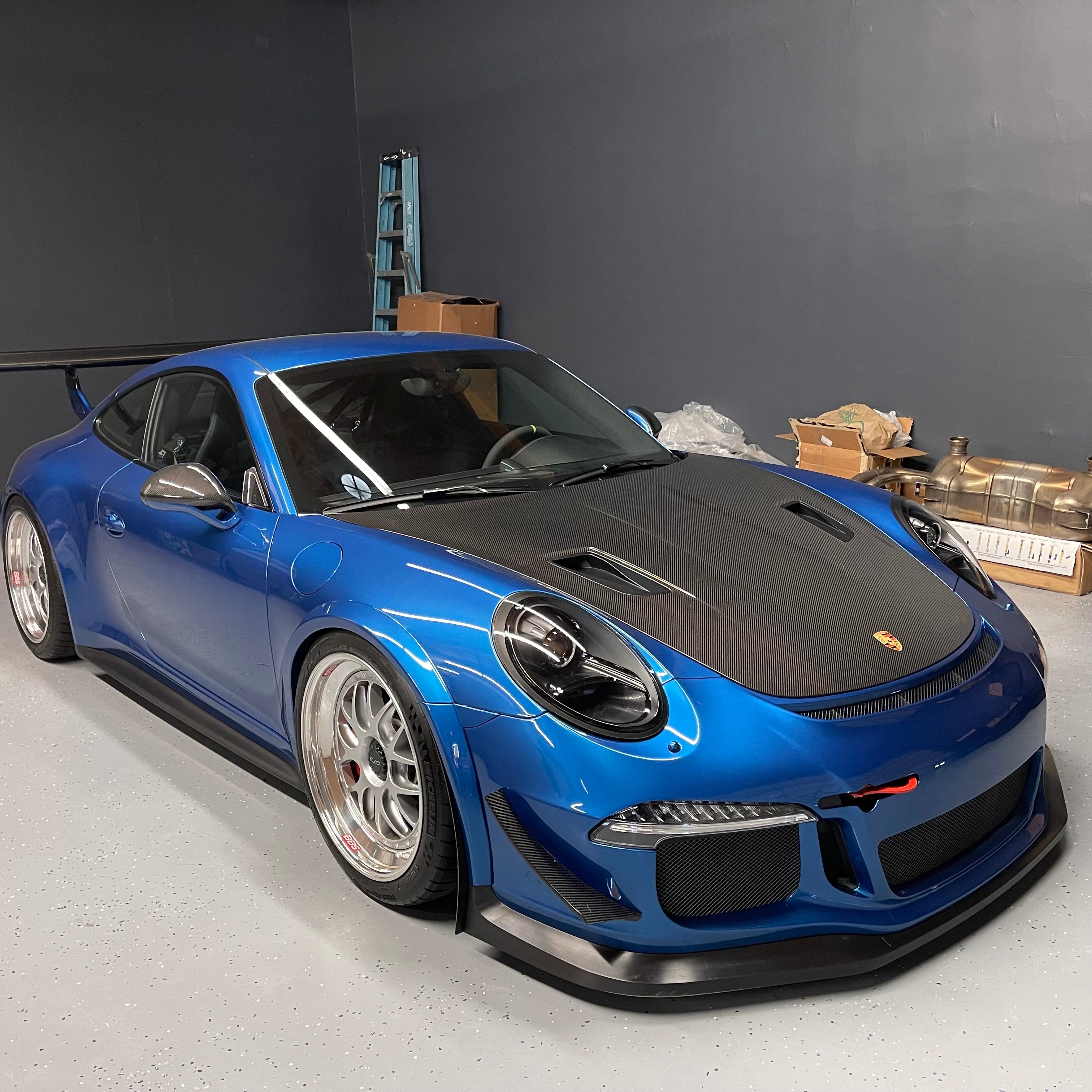 991.2 Porsche Carrera Turbo GT3 GT3RS Xenon Headlight Blackout Package (2017 - 2019)