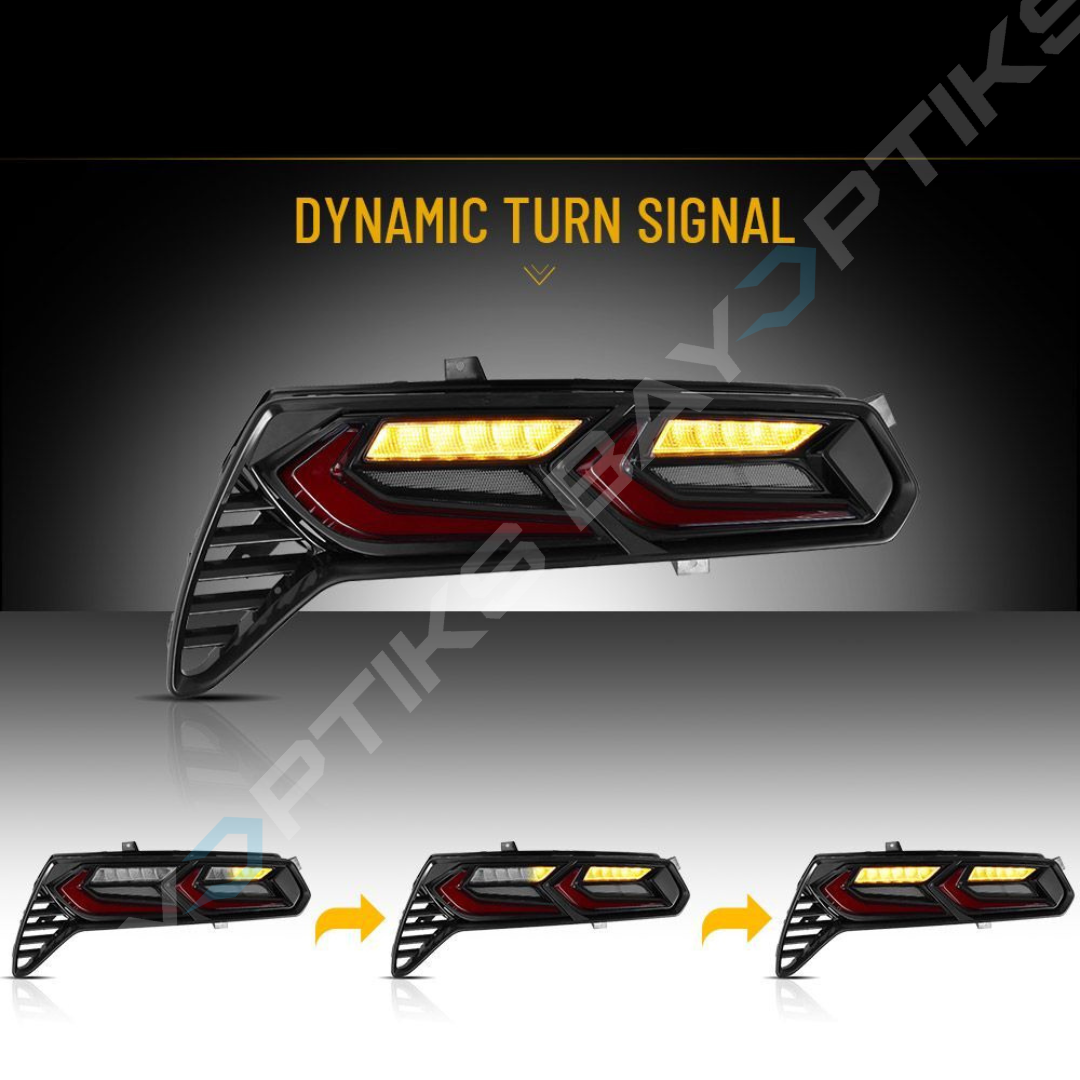 C7 Chevrolet Corvette Sequential LED Taillights (2014 - 2017)