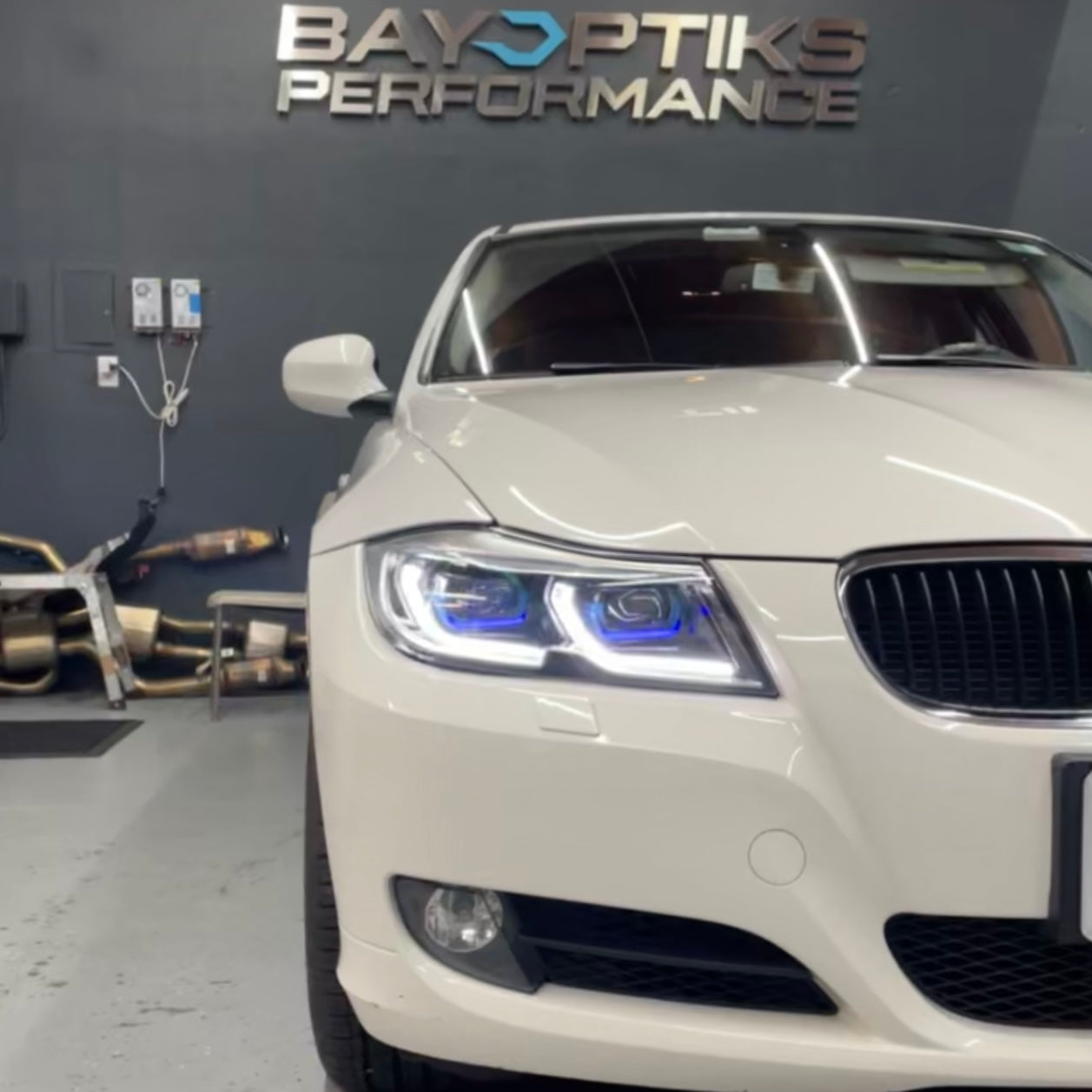 E90 3 Series Sedan Laser Style LED Headlights (2005 - 2012 Halogen & Xenon)