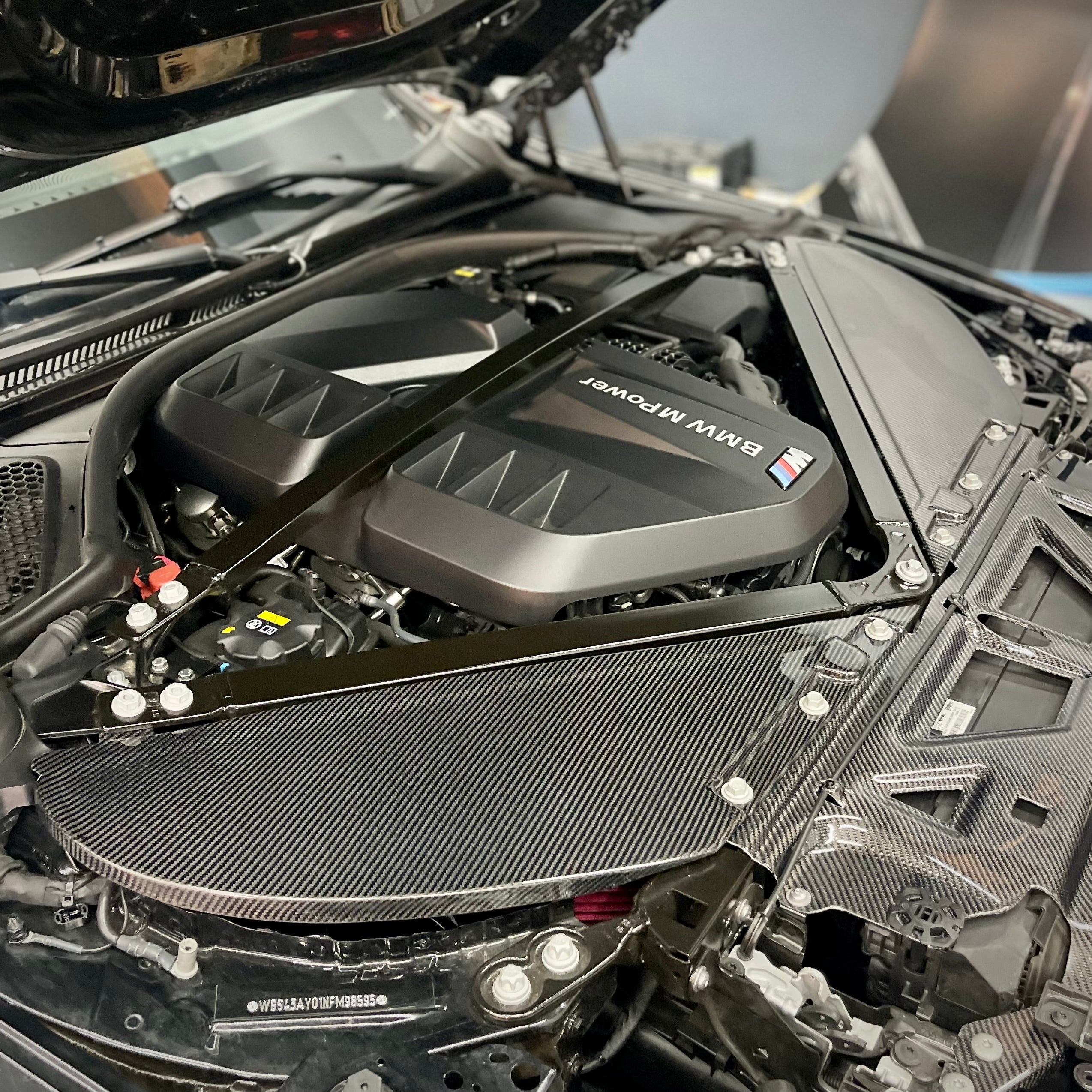 BMW Engine Air Intake Covers Carbon Fiber