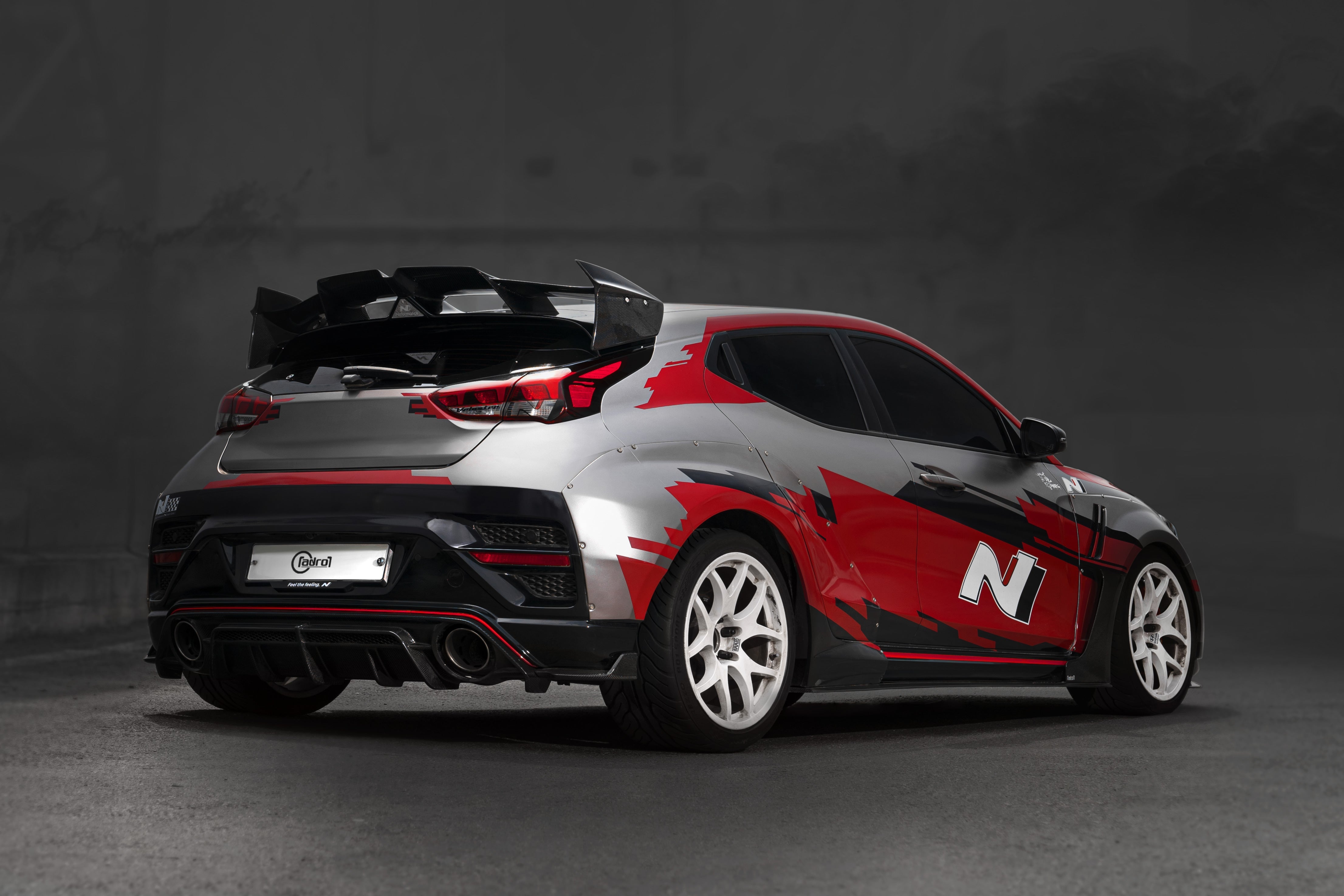 Adro Hyundai Veloster N Carbon Fiber Trunk Spoiler V2