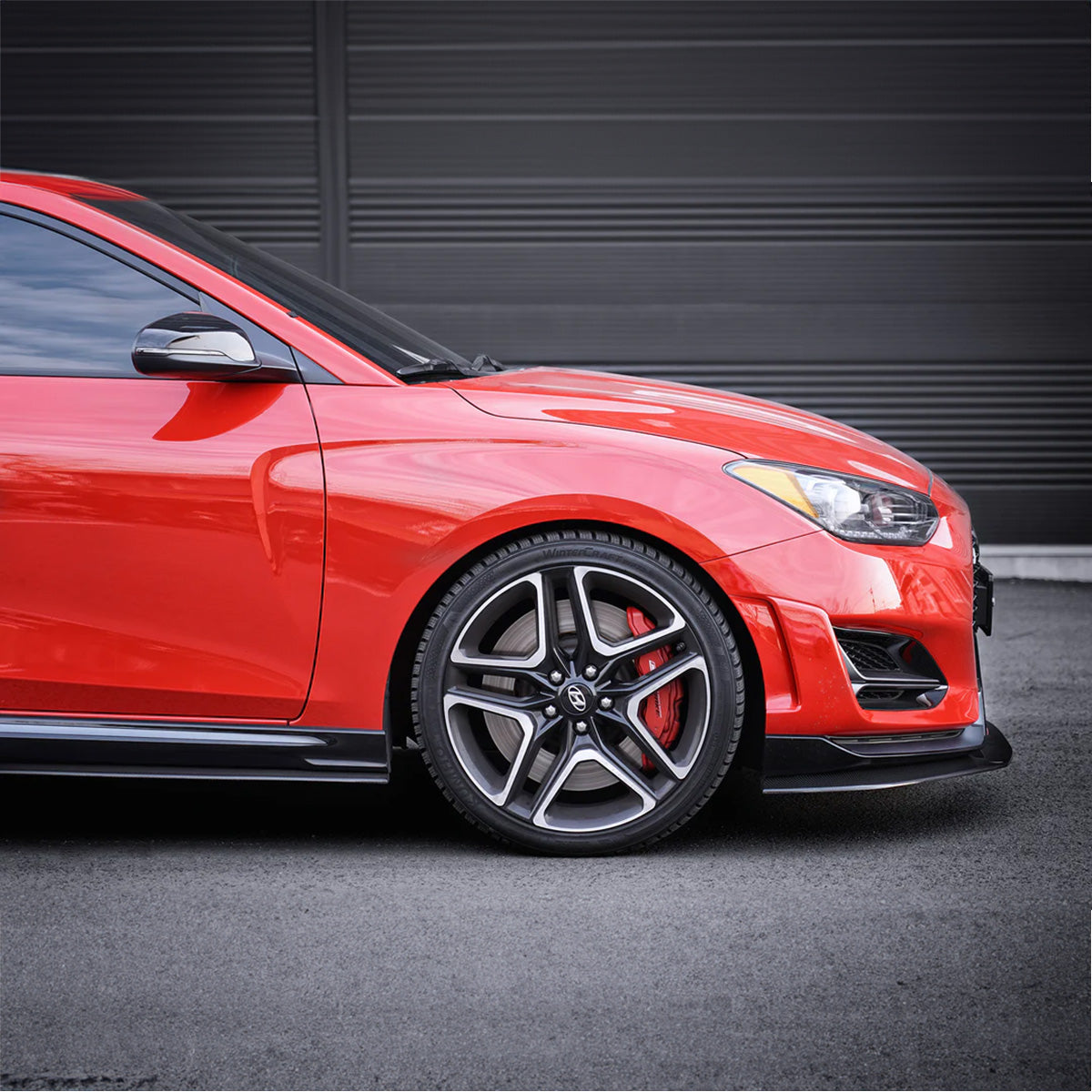 Adro Hyundai Veloster N Carbon Fiber Side Skirts V1