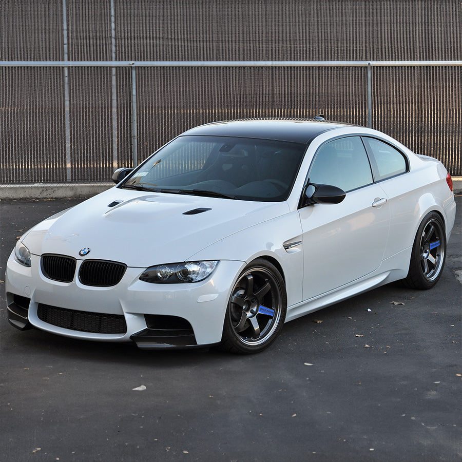 E9X E90 E92 M3 BMW Carbon Fiber Front Bumper Splitters (2008-2013)