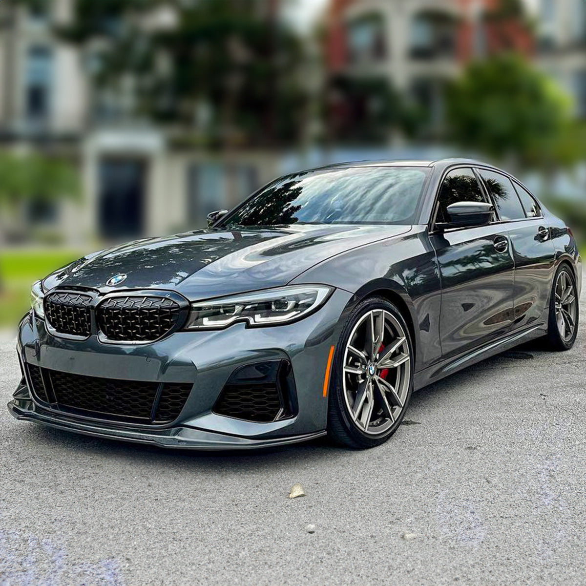 G20 3 Series BMW Front Lip Carbon Fiber 2019-2022