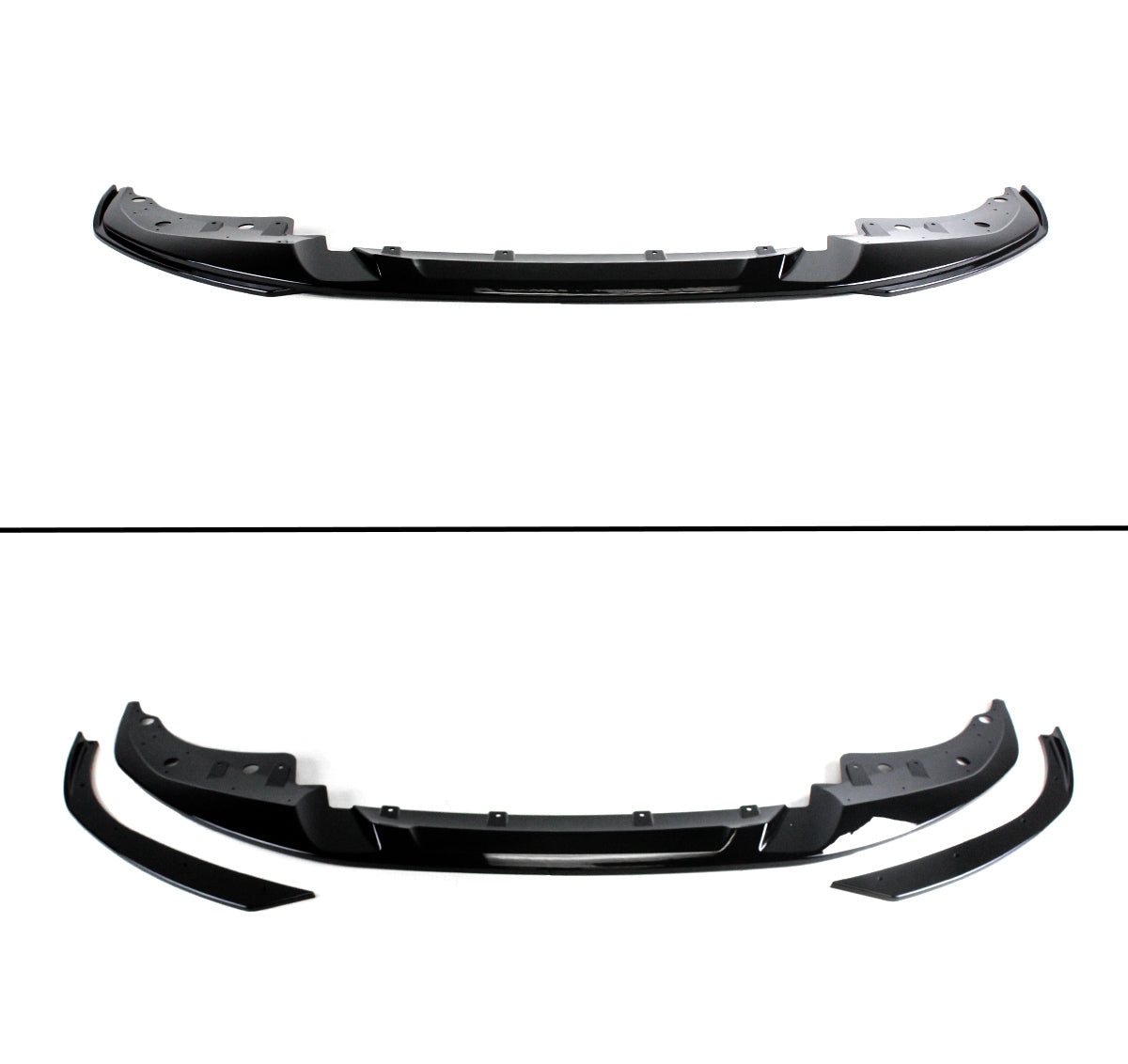 G22 G23 BMW Front Lip Glossy Black 2021-2023