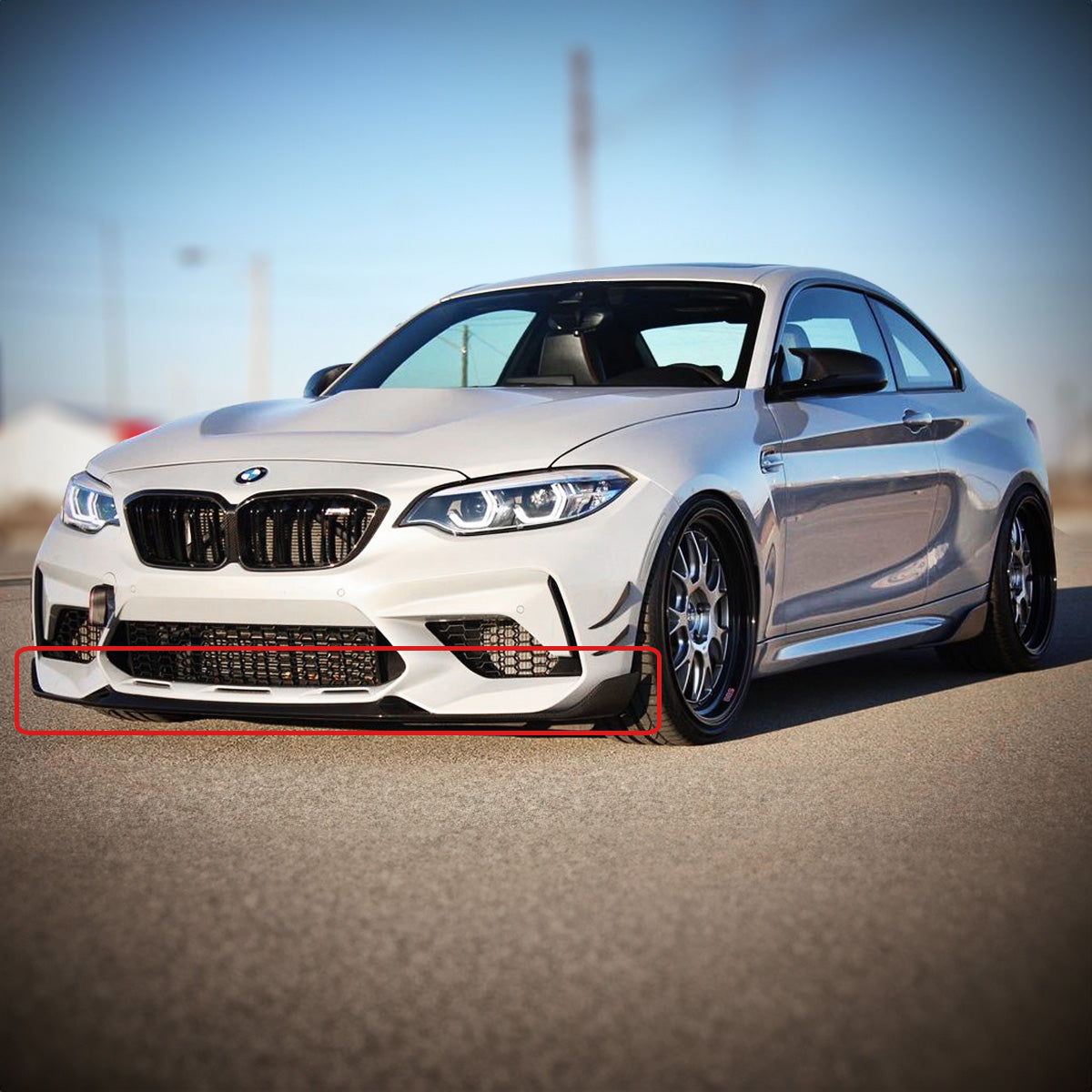 F87 M2 BMW Competition Models Front Lip Carbon Fiber 2019-2021