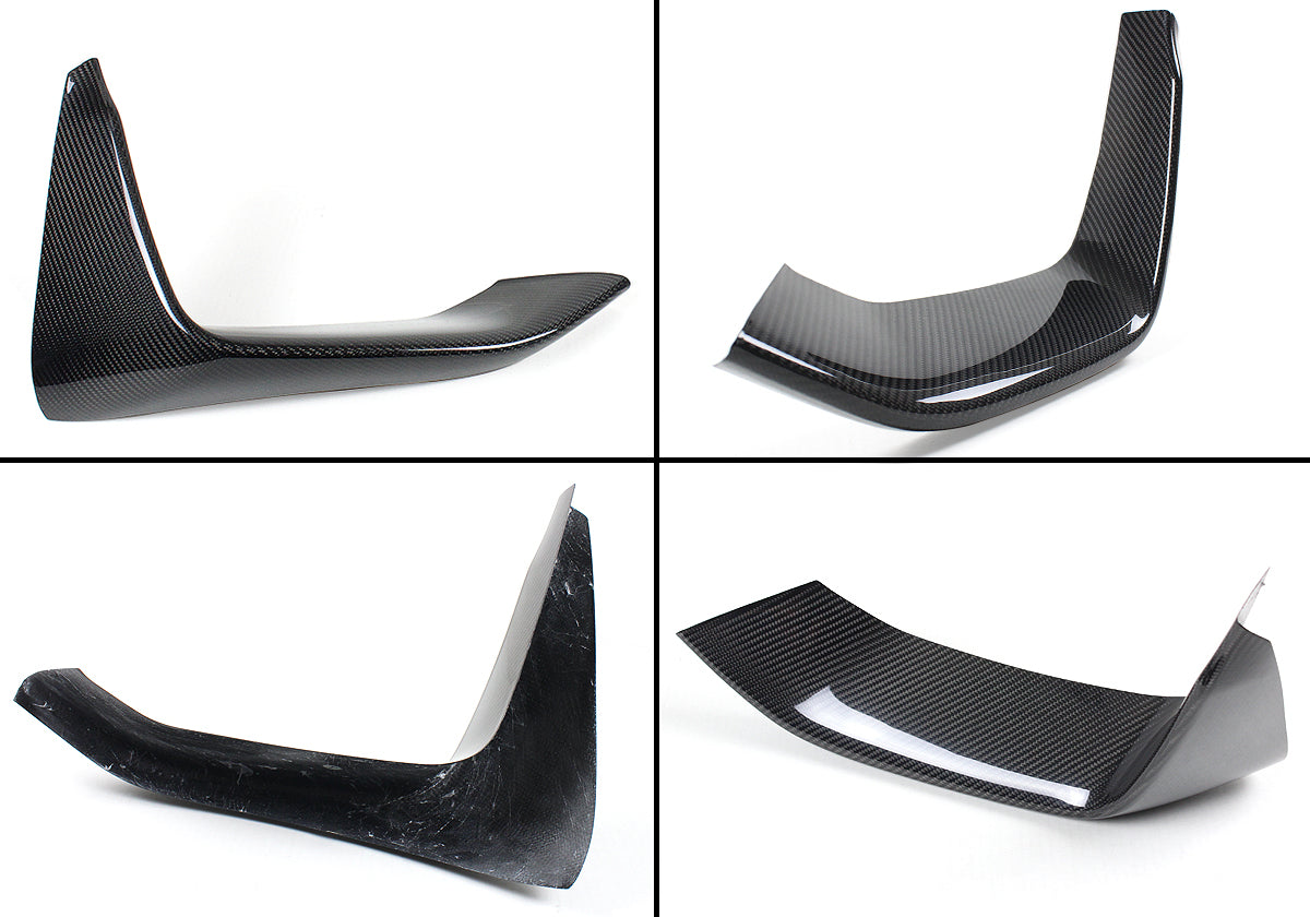 F8X F80 M3 F82 F83 M4 Carbon Fiber Front Bumper Lower Splitters (2015-2020)