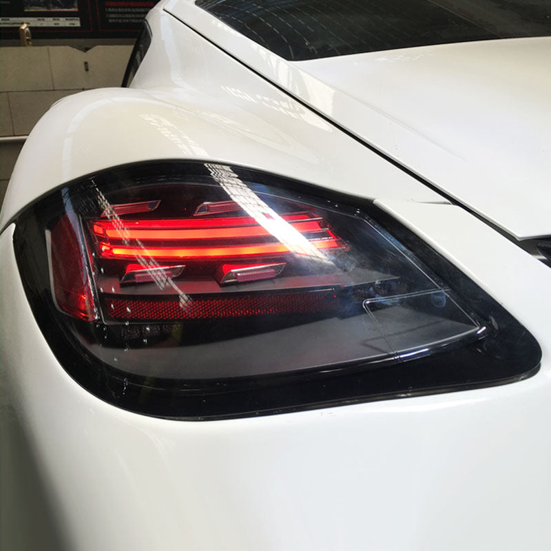 718 Style Smoked LED Taillights for 987.2 Porsche Boxster & Cayman (2009 - 2012)