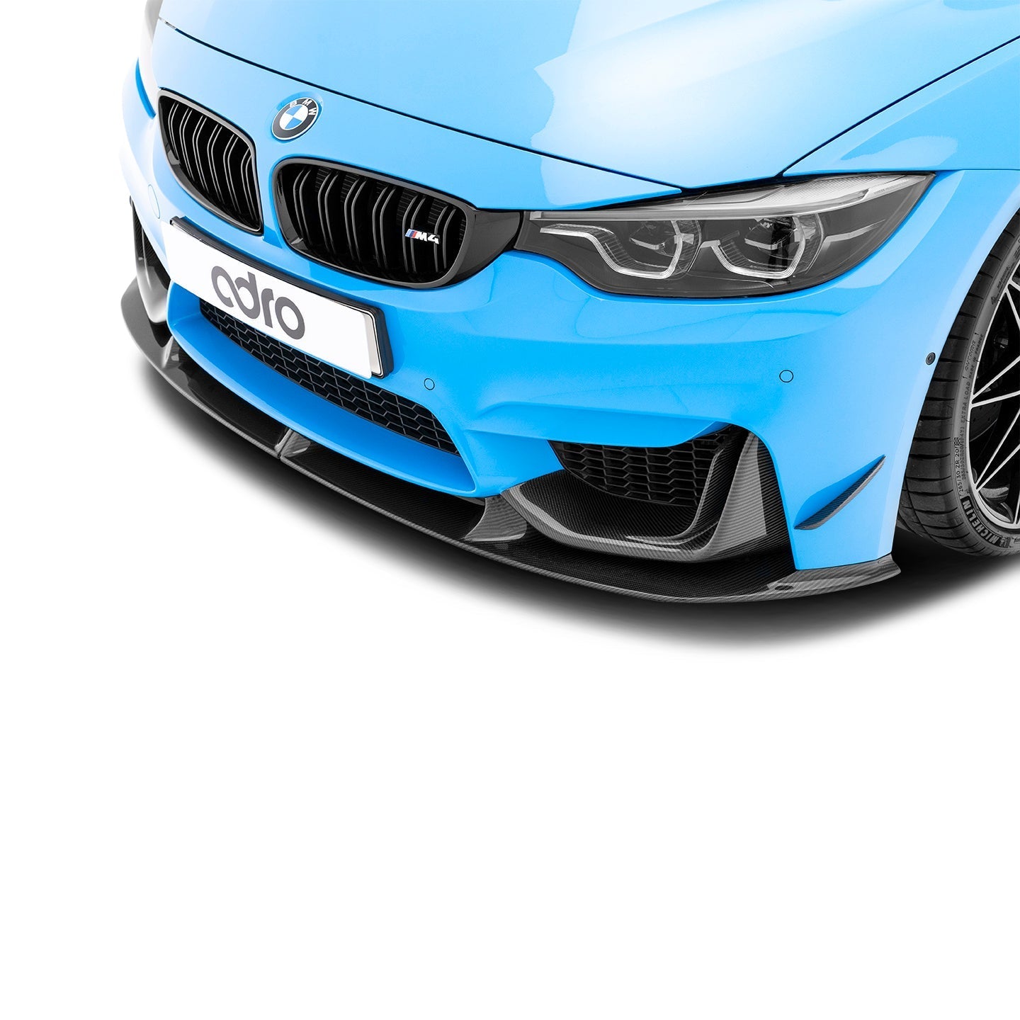 Adro BMW M3 F80 & M4 F82 F83 Carbon Fiber Front Bumper Air Duct Cover