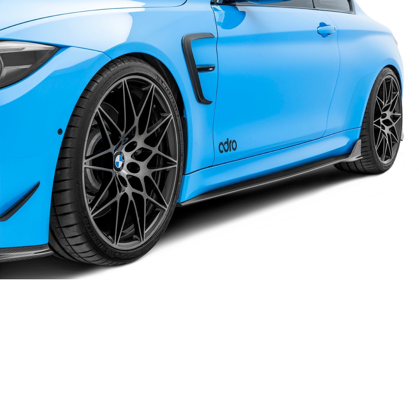 Adro BMW M4 F82 Carbon Fiber Side Skirt