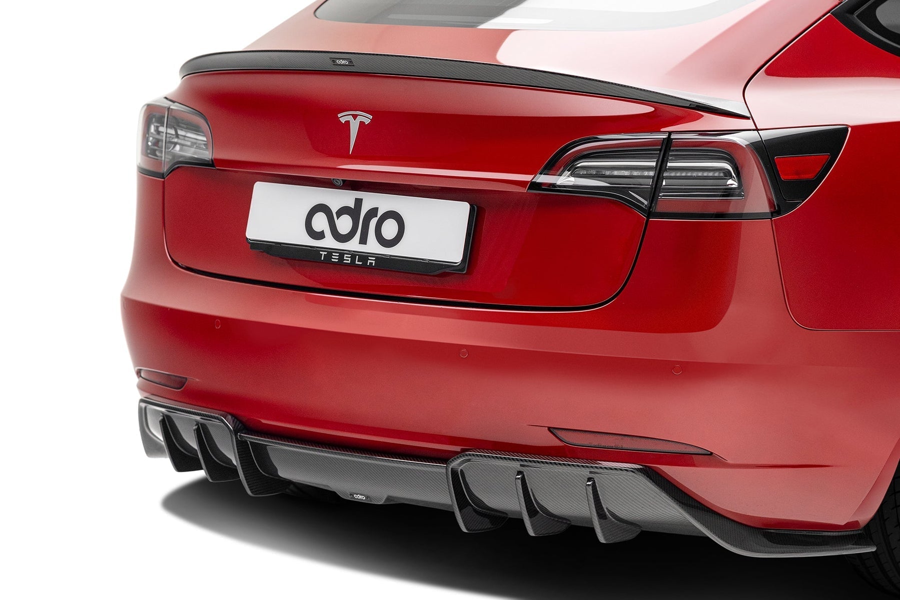 Adro Tesla Model 3 Premium Prepeg Carbon Fiber Spoiler