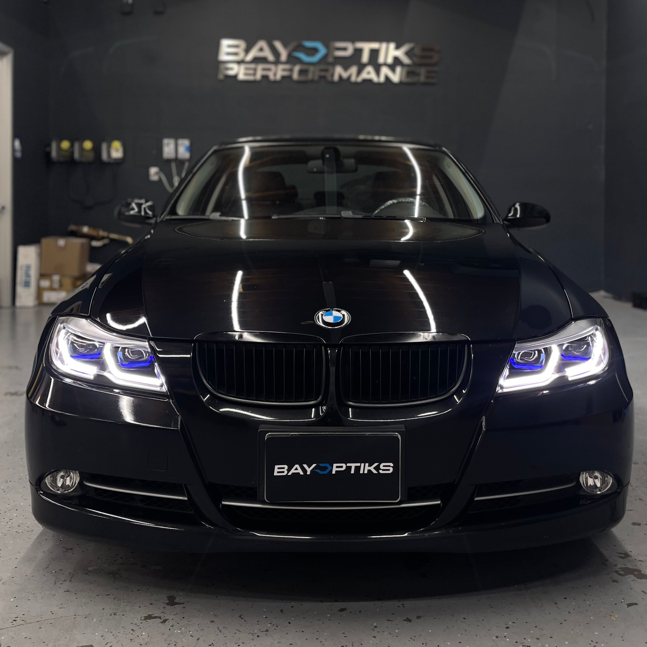 E90 3 Series Sedan Laser Style LED Headlights (2005 - 2012 Halogen & Xenon)