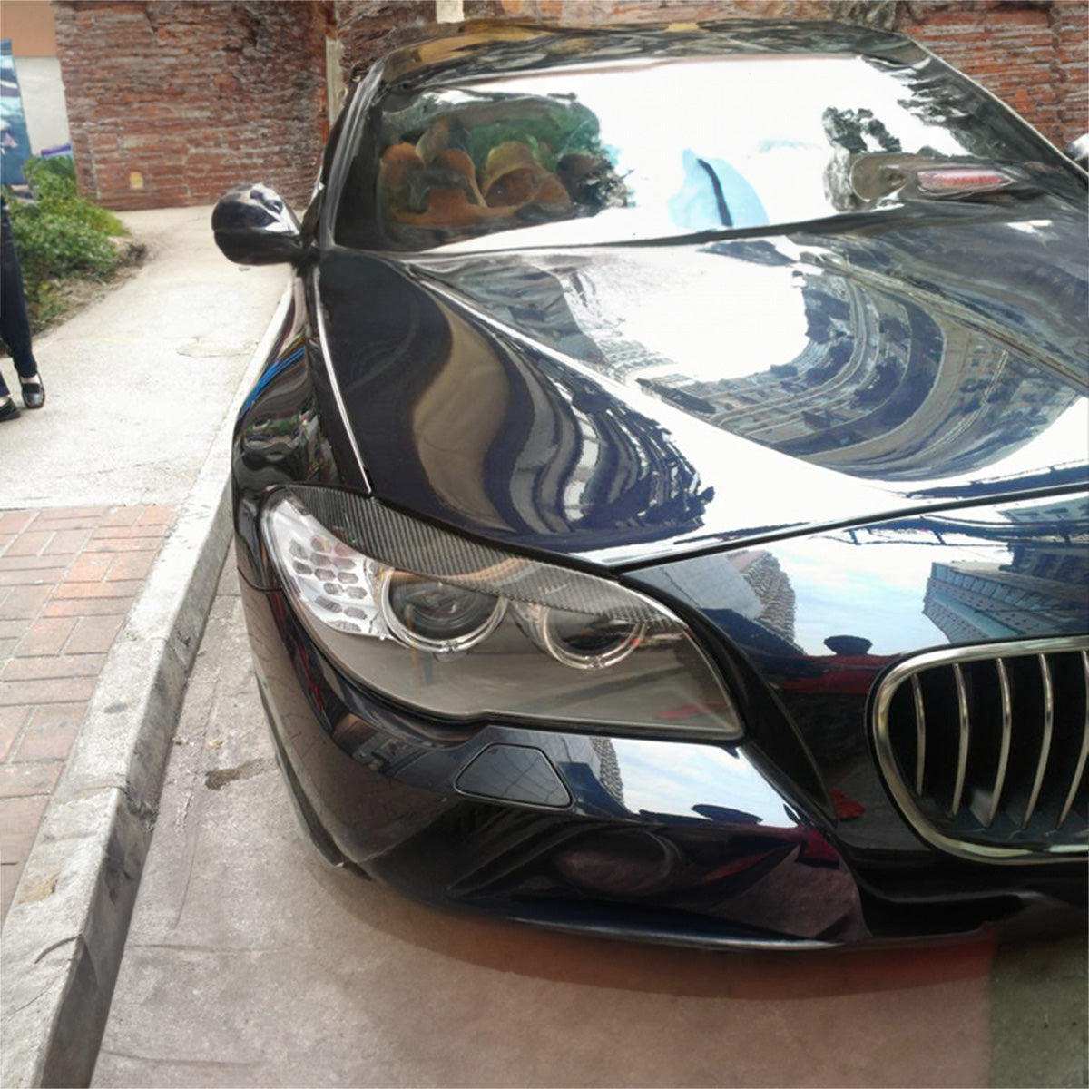 F10/F11 5 Series BMW Headlight Fenders Carbon Fiber