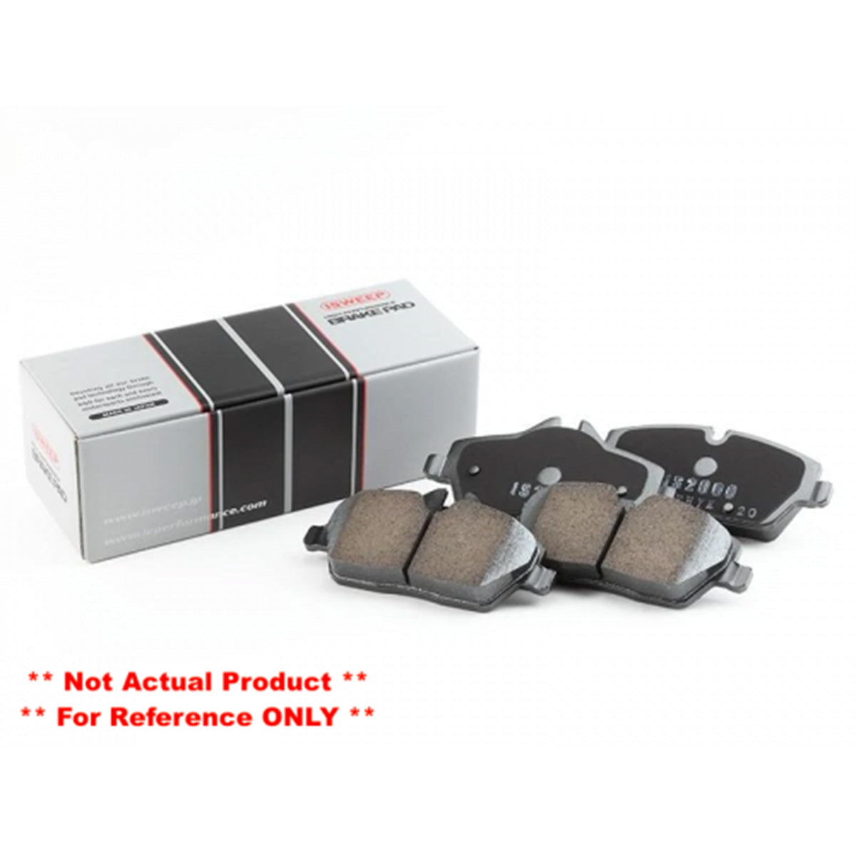 iSWEEP Rear Brake Pads for BMW G05 X5 | G06 X6 | G07 X7 w/ 2NH or 3AC or 3M2 or 3M3