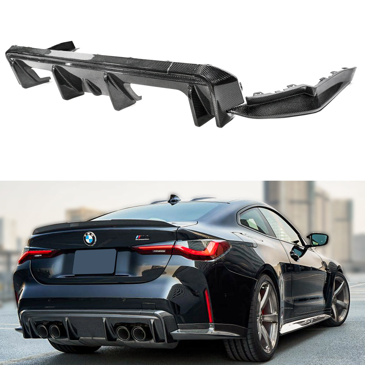 G82 G83 M4 BMW Diffuser Carbon Fiber 2021-2024