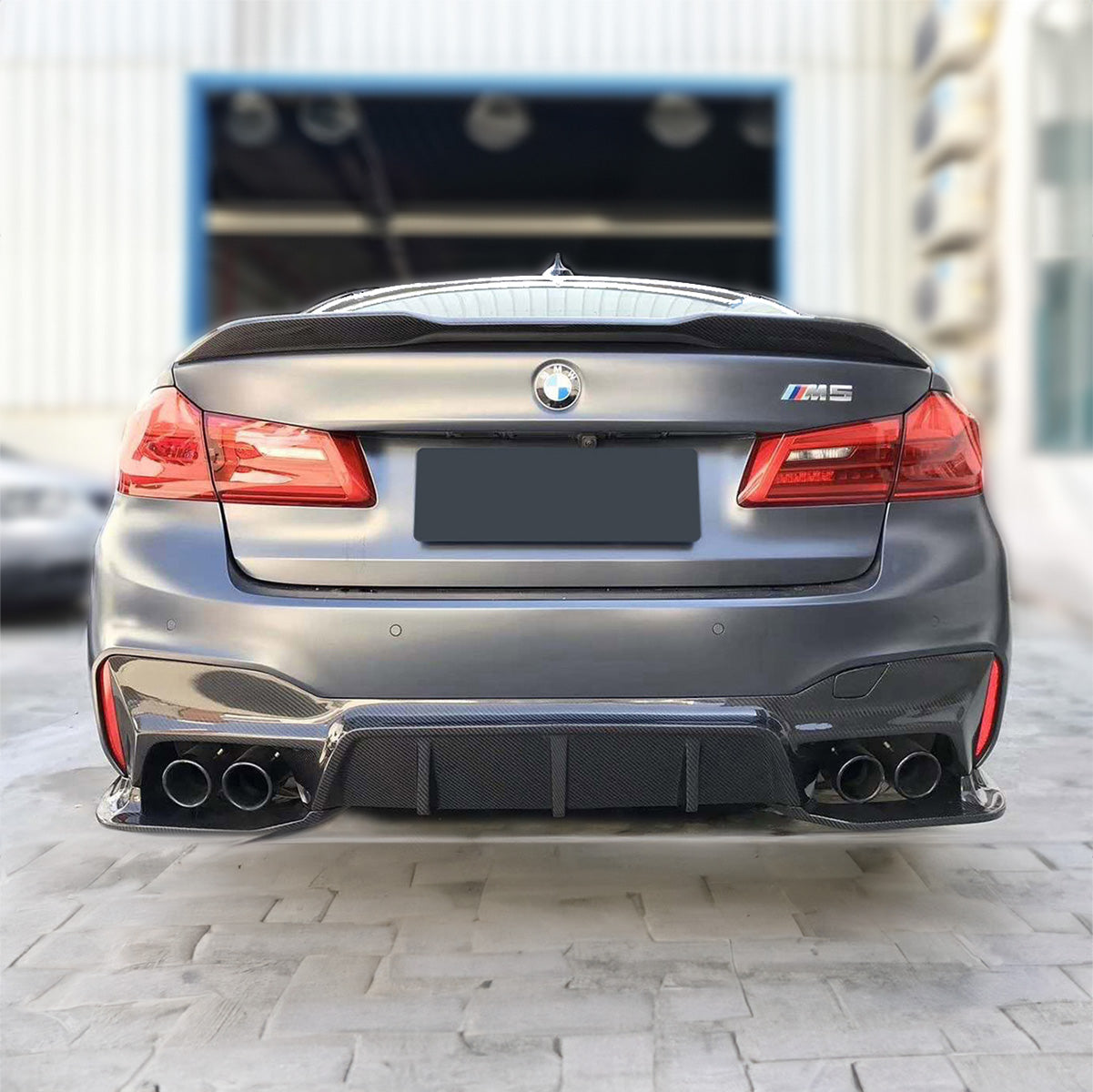 F90 M5 BMW 3D Style Carbon Fiber Diffuser (2018 - 2021)