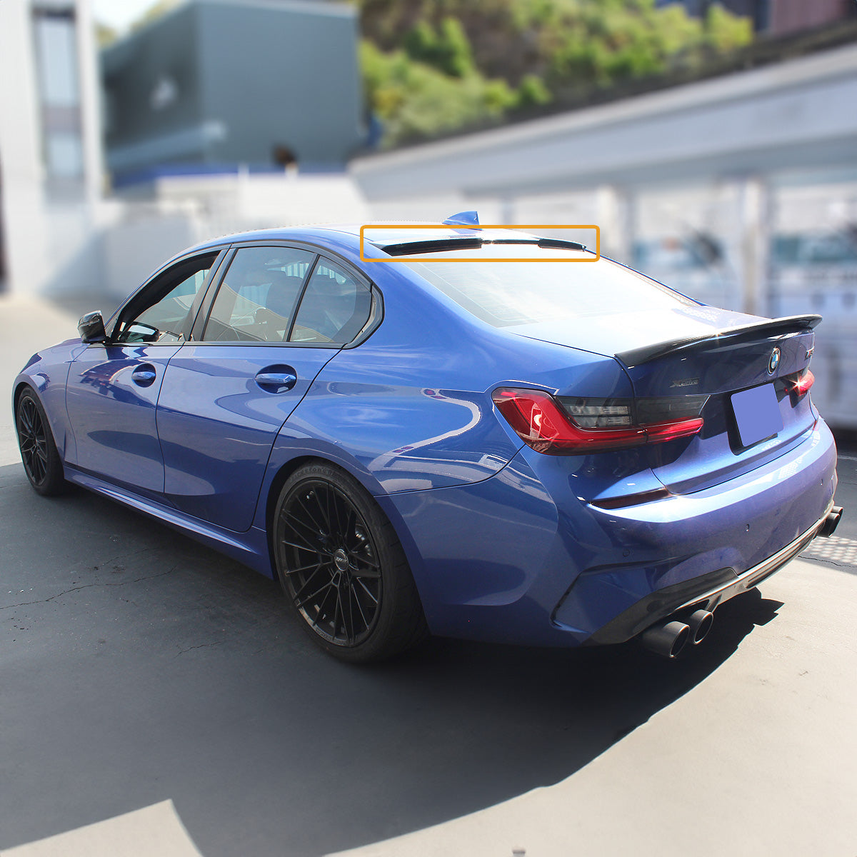 BMW G80 M3 G20 3 Series Carbon Fiber Roof Spoiler (2019 - Present)