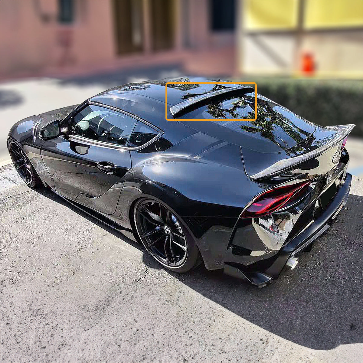 Toyota Supra A90/A91 Carbon Fiber JDM AG Style Roof Spoiler (2020-2024)