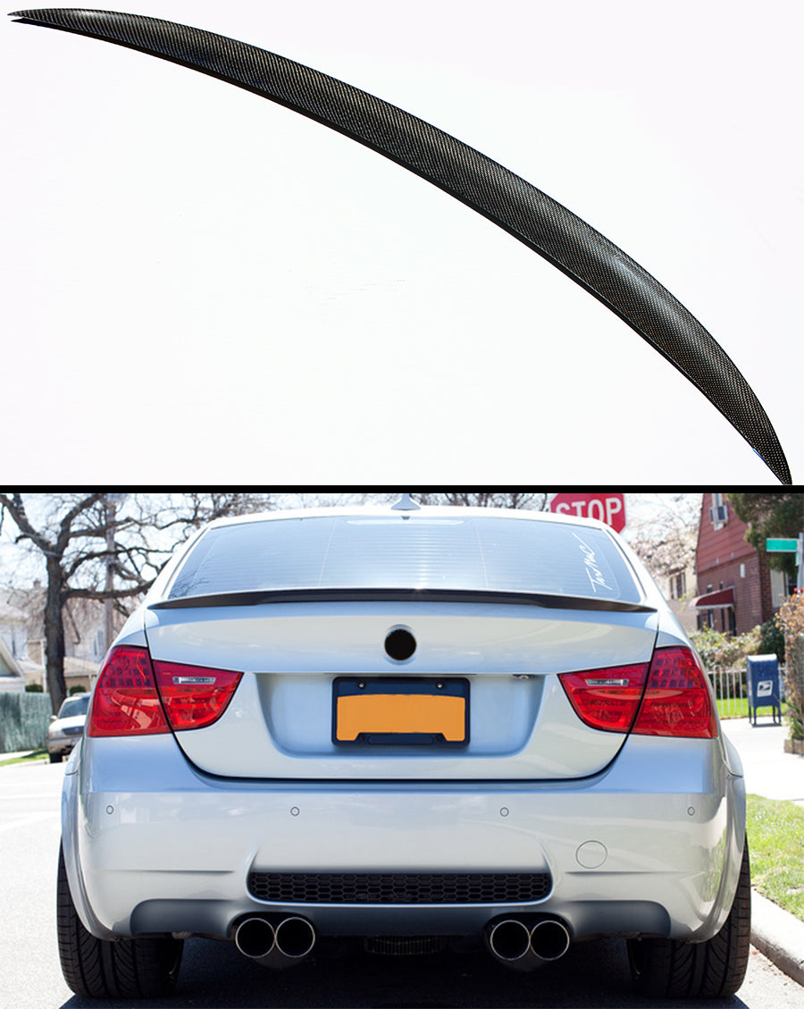 BMW E90 3 Series Spoiler Carbon Fiber (2006-2011)