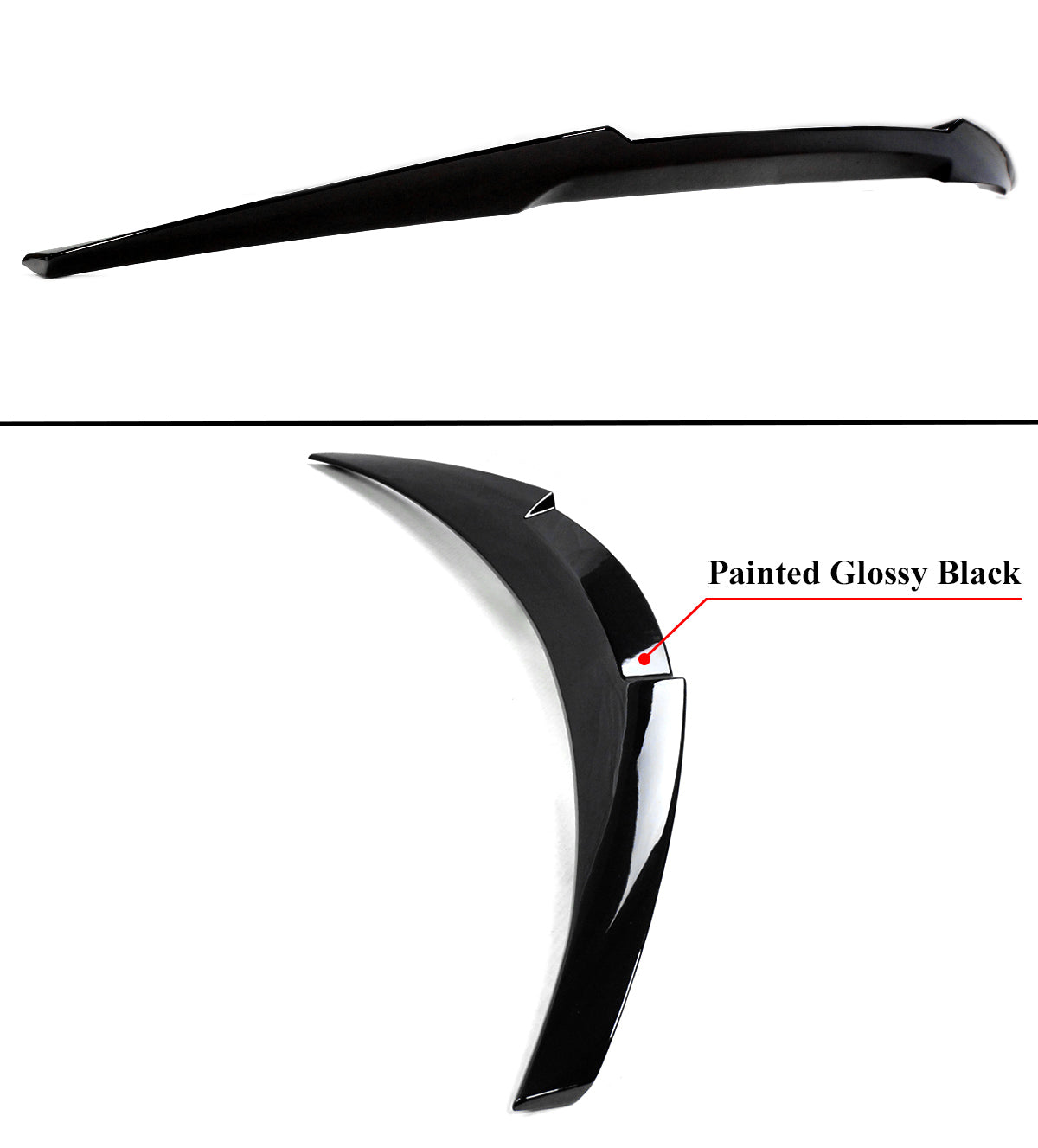 E82 1 Series BMW Spoiler Glossy Black 2007-2013