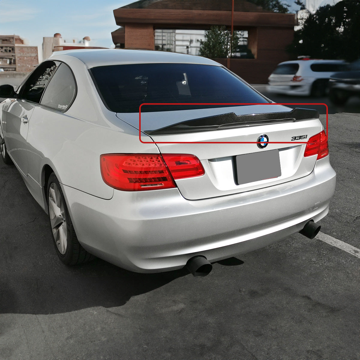 E92 3 Series BMW Spoiler Carbon Fiber 2006-2012