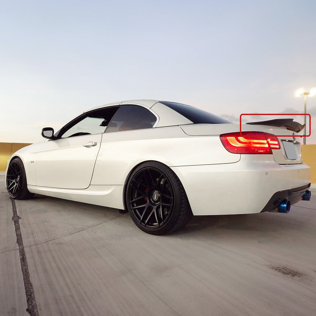 E93 3 Series BMW Spoiler Carbon Fiber 2006-2013