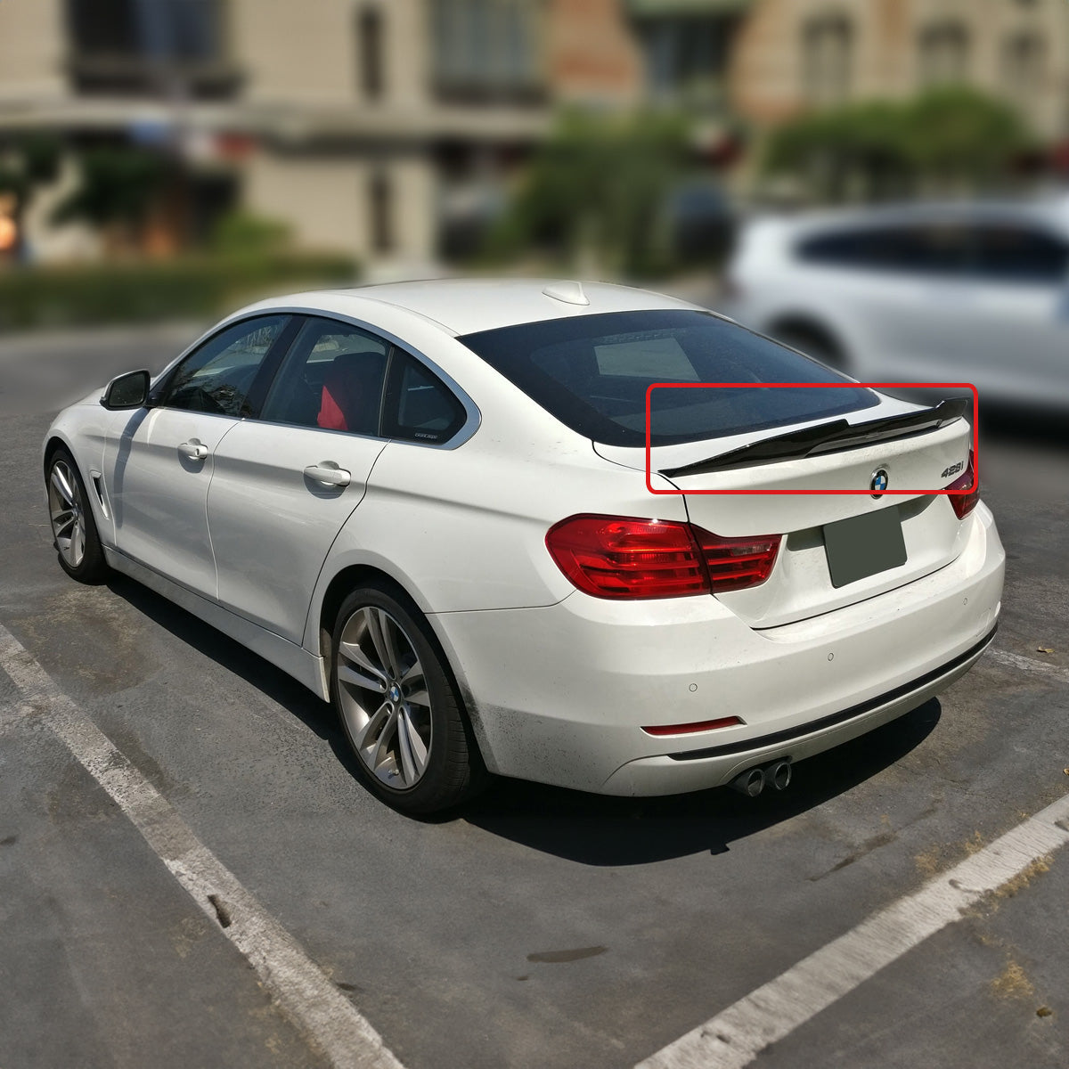 F32 4 Series BMW Glossy Black Trunk Spoiler 2014-2020