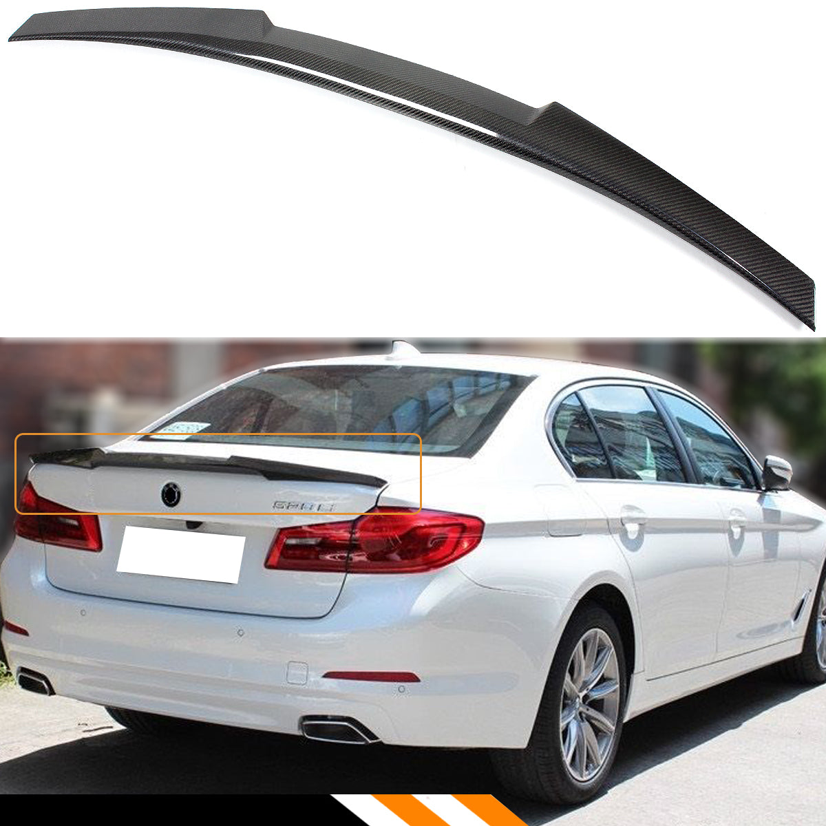 G30 BMW All Models Spoiler Carbon Fiber 2017-2021