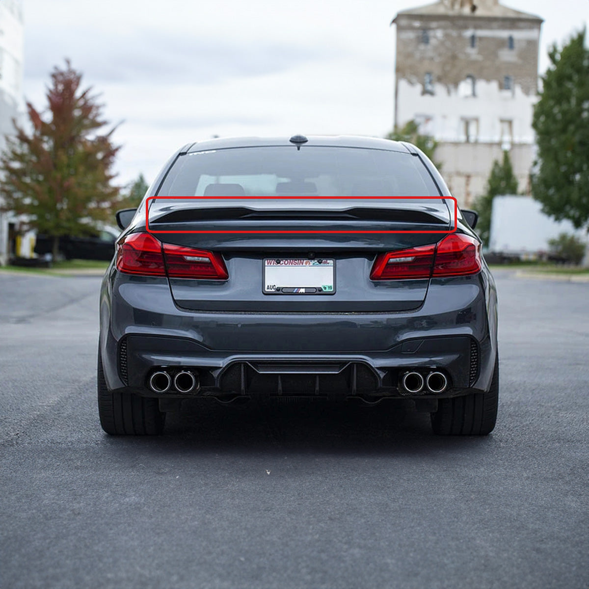 G30 F90 M5 BMW All Models Spoiler Carbon Fiber 2017-2021