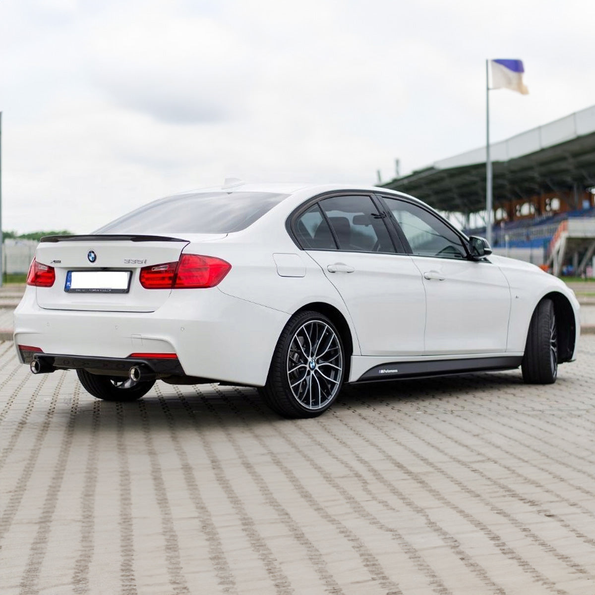 3 Series BMW Side Skirt Matte Black 2012-2018