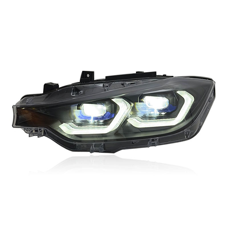 F30 3 Series Laser Style LED Headlights w/Start Up Sequence (2012 - 2019)