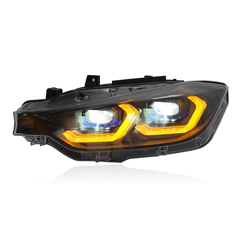 F30 3 Series Laser Style LED Headlights w/Start Up Sequence (2012 - 2019)