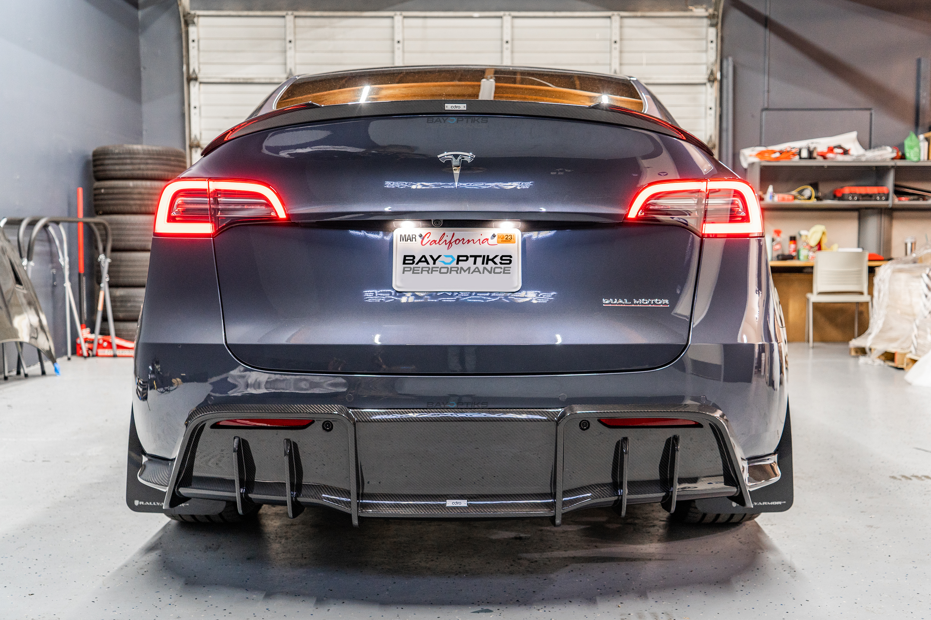 Adro Tesla Model Y Premium Prepeg Carbon Fiber Spoiler