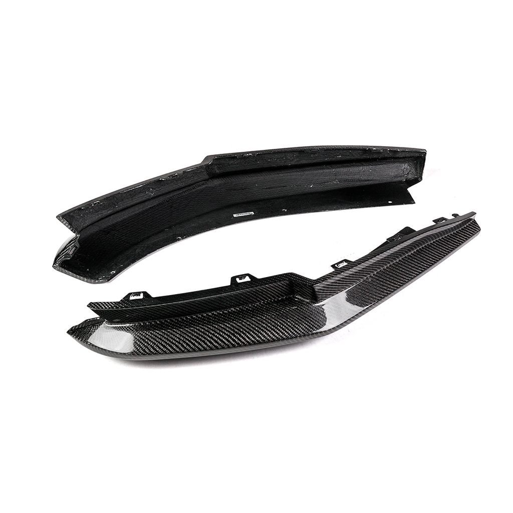 BMW G80 OE Style Carbon Fiber Rear Bumper Corner Extension Aprons (2021-2025)