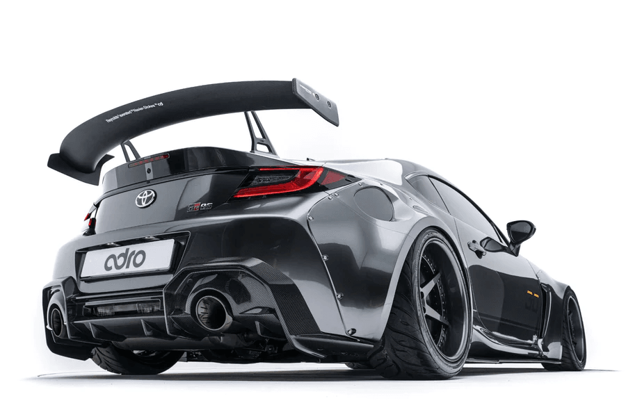 Adro Toyota GR86 / Subaru BRZ Carbon Fiber at-R1 Swan Neck Wing