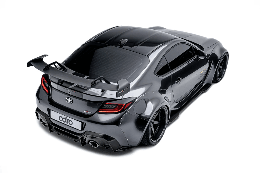 Adro Toyota GR86 / Subaru BRZ Carbon Fiber at-R1 Swan Neck Wing