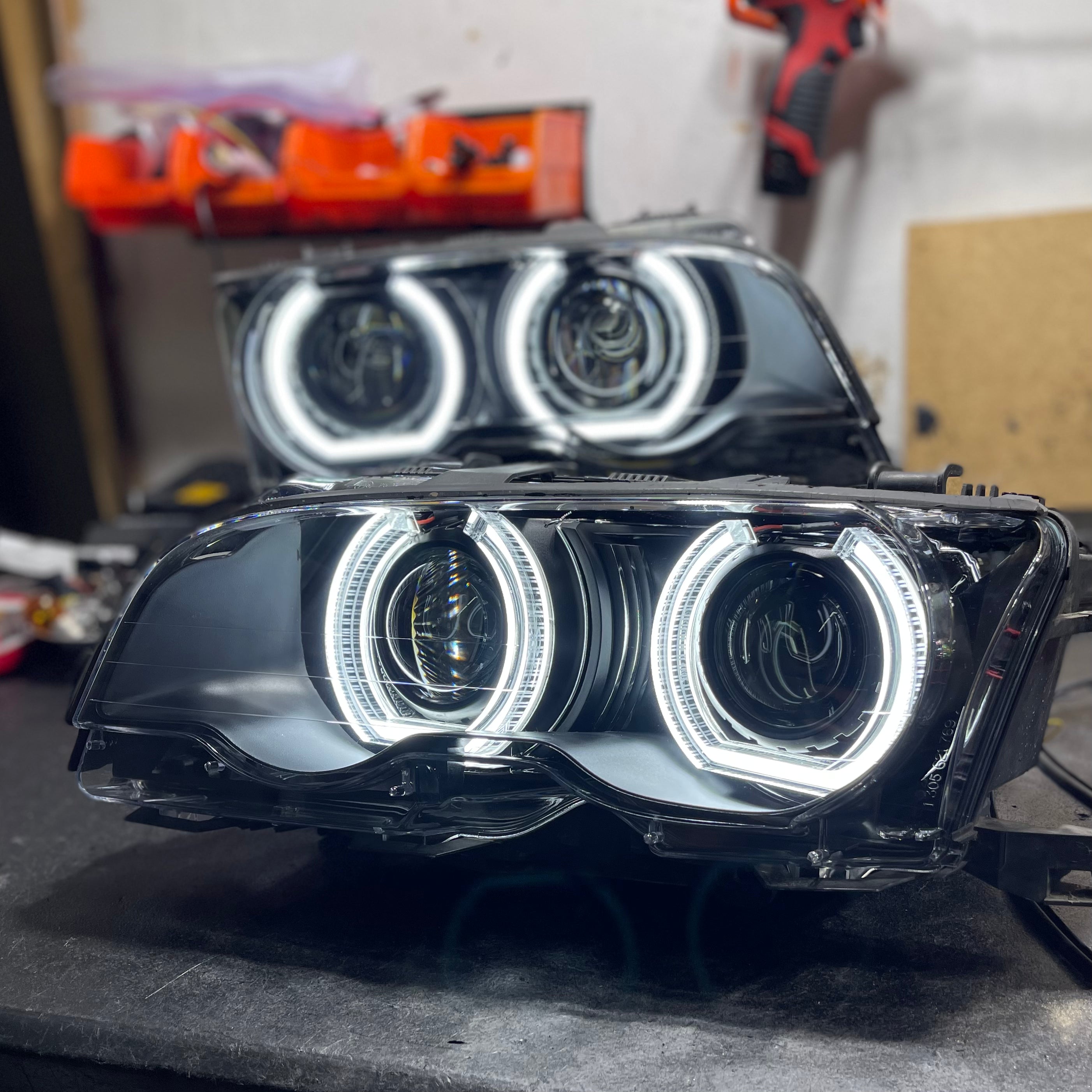 E46 M3 (01-06) and E46 Coupe (00-03) DTM Retrofit (Xenon Headlights Only)