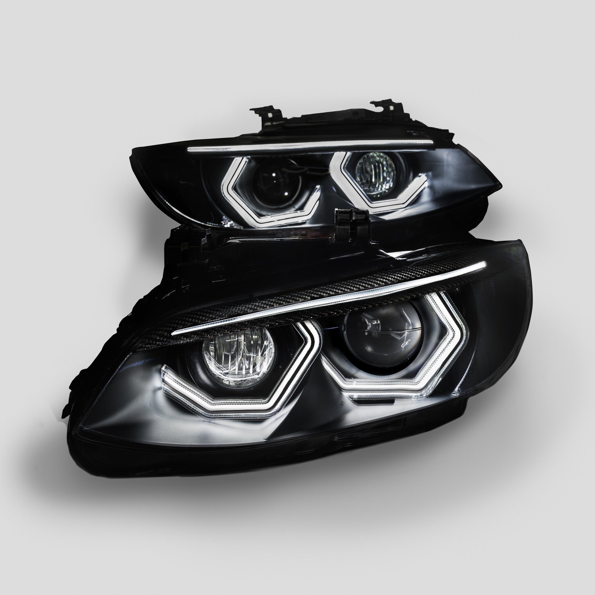 READY TO SHIP PRE-BUILT E9X M3 (E90, E92, E93) & 3 Series Pre-lci Coupe & Convertible (E92, E93) Vision Headlights